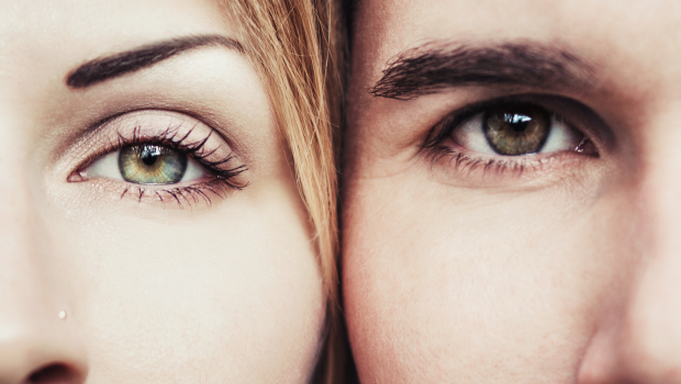 close up young couple