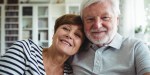 portrait senior couple