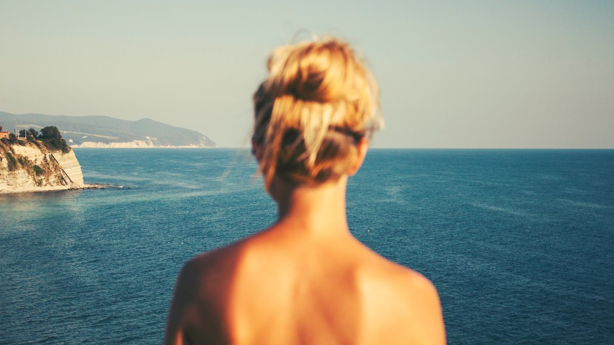 WOMAN AT SEA