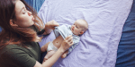 young beautiful mother