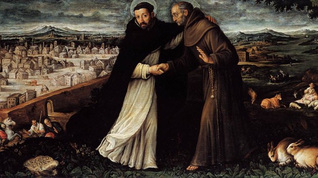 SAINT DOMINIC AND SAINT FRANCIS