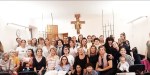 Foto di gruppo monastero Movimento femminile donne cristiane