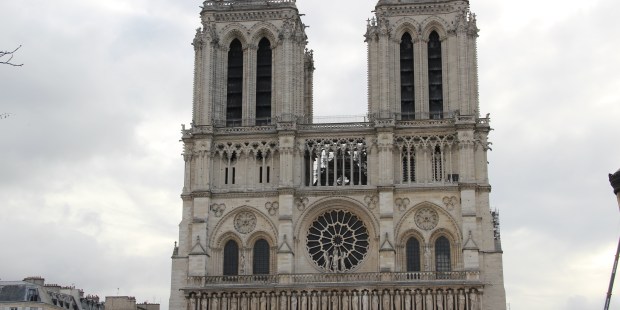 (FOTOGALLERY) I lavori su Notre Dame