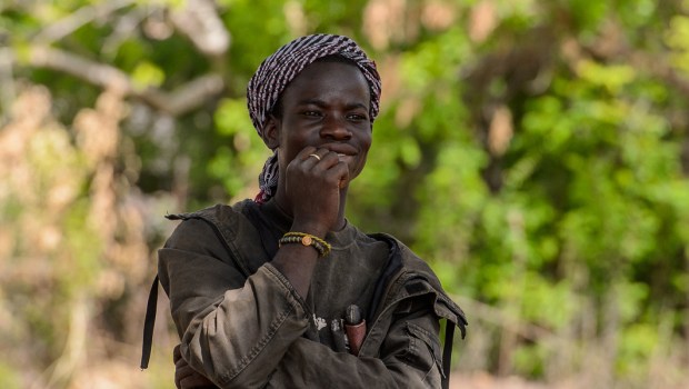 AFRICAN, GUY, SMILE