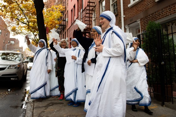 MISSIONARIES OF CHARITY;NEW YORK;MOTHER TERESA