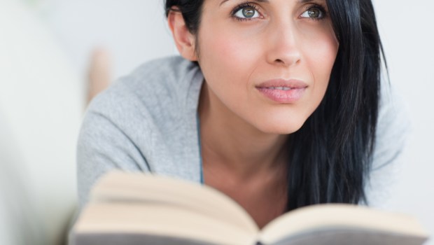 WOMAN, READING