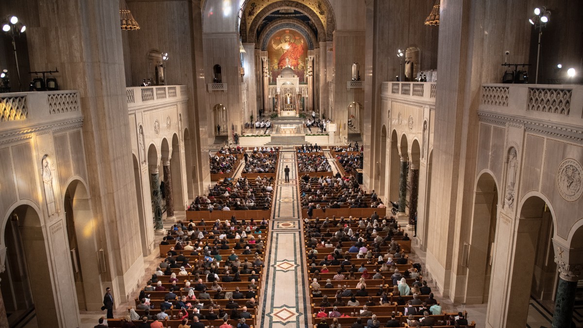 NATIONAL SHRINE OF THE BASILICA OF THE IMMACULATE CONCEPTION WASHINGTON