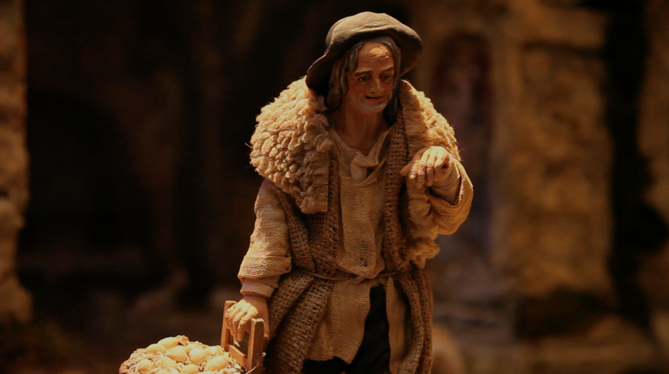 STORPIO PERSONAGGIO PRESEPE ARTESE