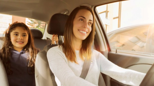 Mom - Daughter - Car