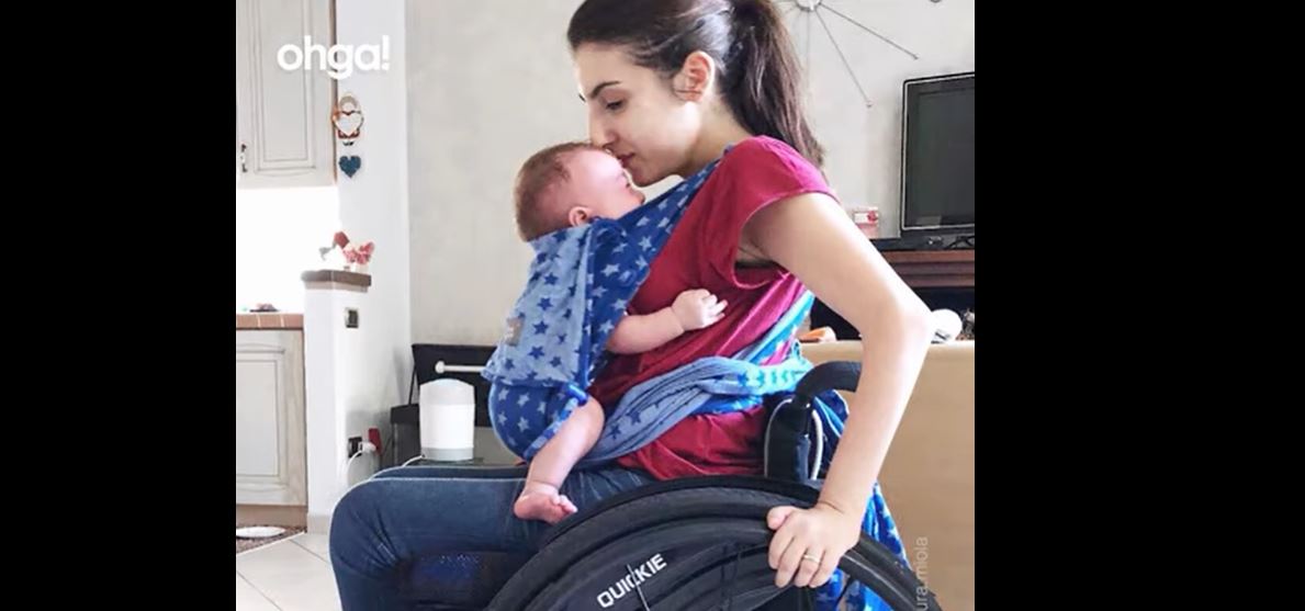 Laura Miola, la mamma in sedia a rotelle e influencer della positività!