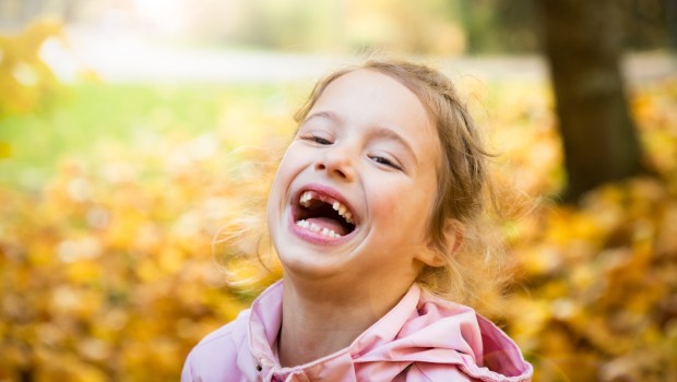LITTLE GIRL LAUGHING