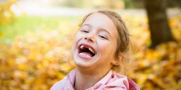 LITTLE GIRL LAUGHING