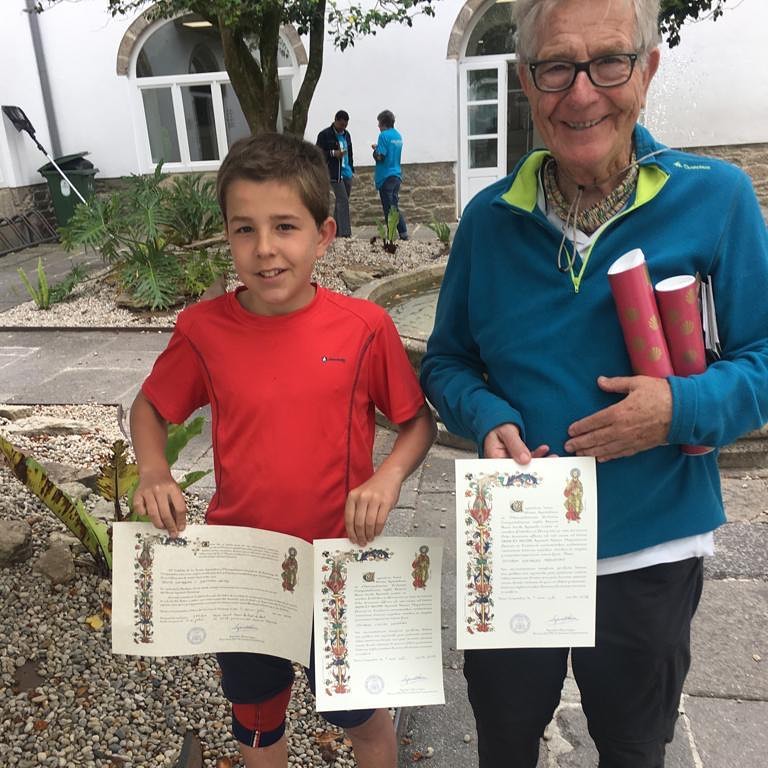 SANTI Y SU ABUELO