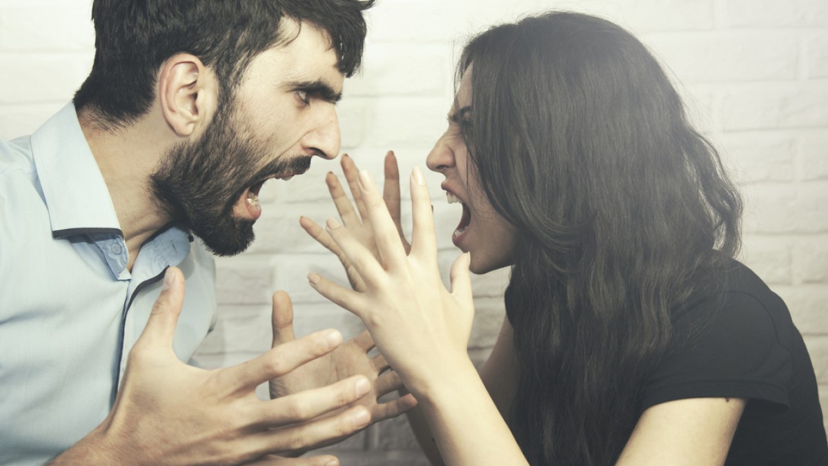 COUPLE, ANGRY, QUARREL