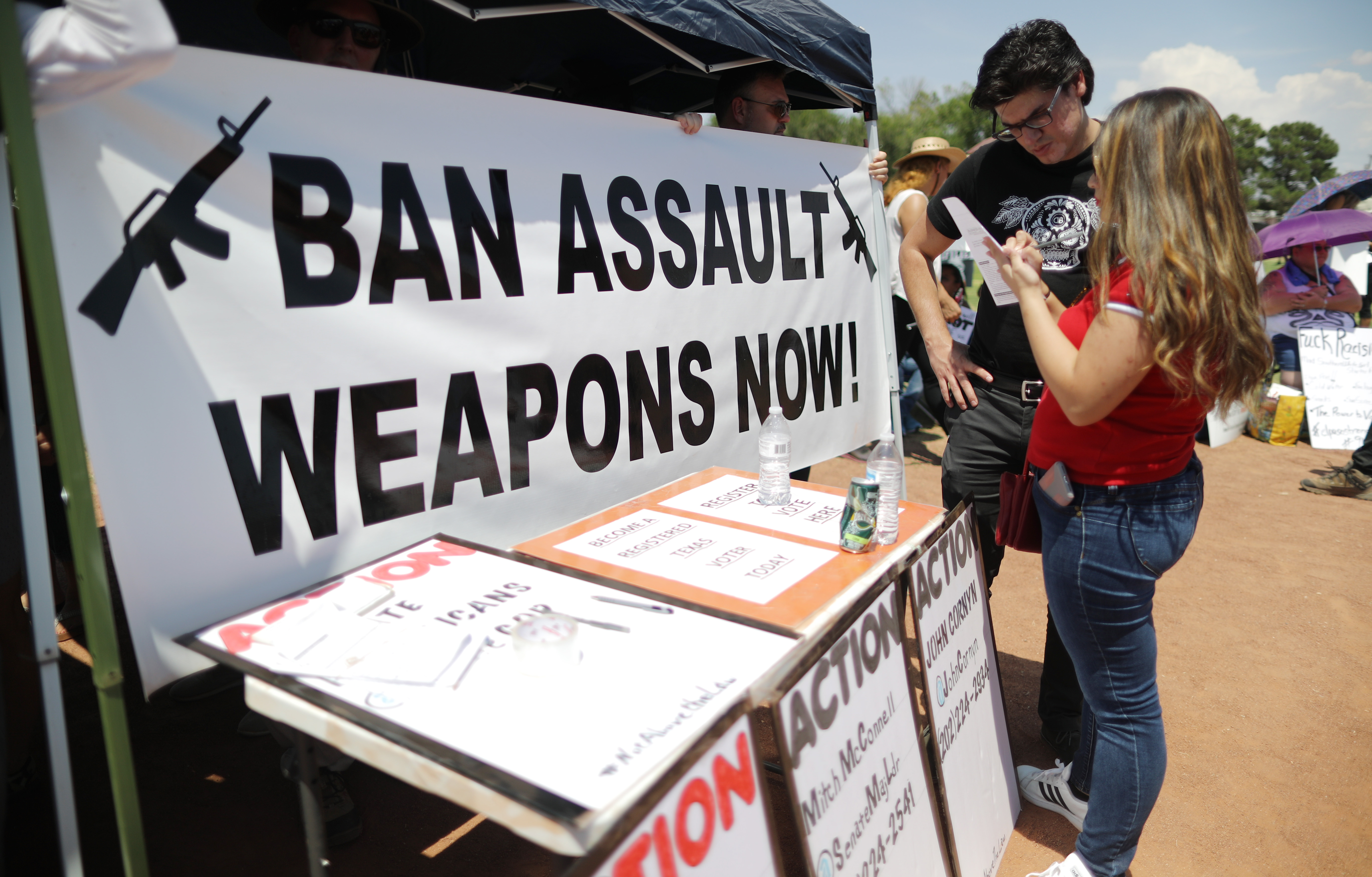 ban weapons texas