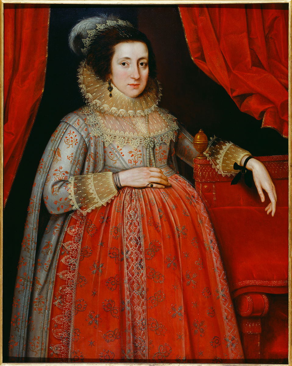 Portrait of a Woman in Red