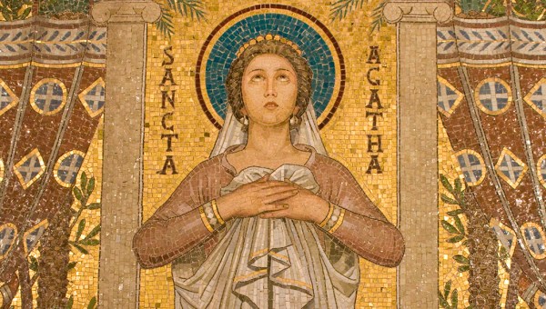 SAINT AGATHA OF SICILY