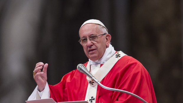 Pope Francis Pallium St peter&#8217;s Basilica