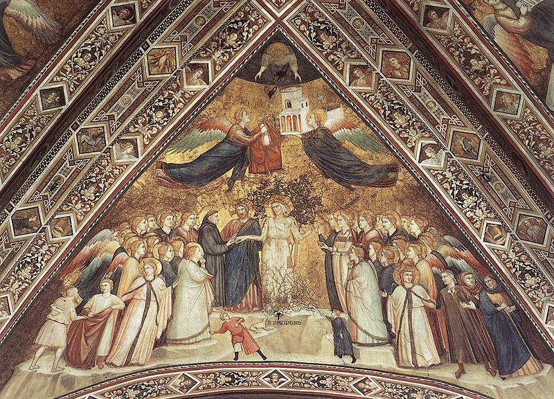 giotto_lower_church_assisi_franciscan_allegories