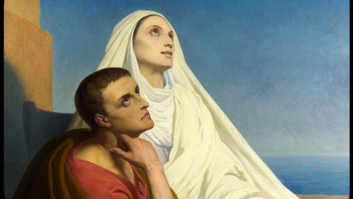 Saint Monica Ary Scheffer Public Domain