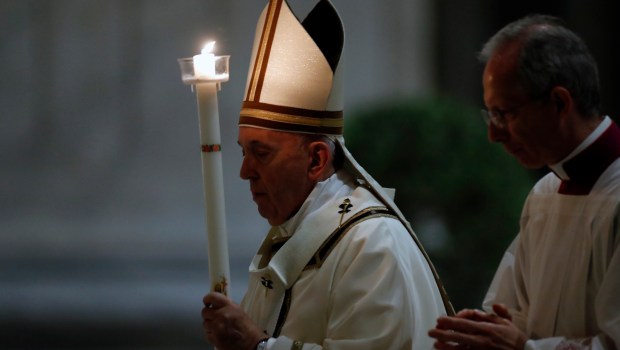 POPE EASTER VIGIL MASS
