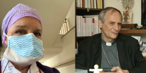 Cristiana: porto la comunione e la benedizione del Card. Zuppi ai malati più soli