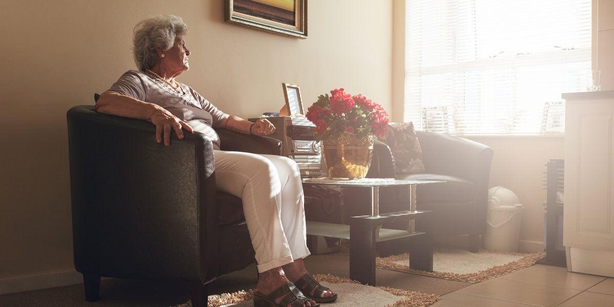 ELDERLY WOMAN,