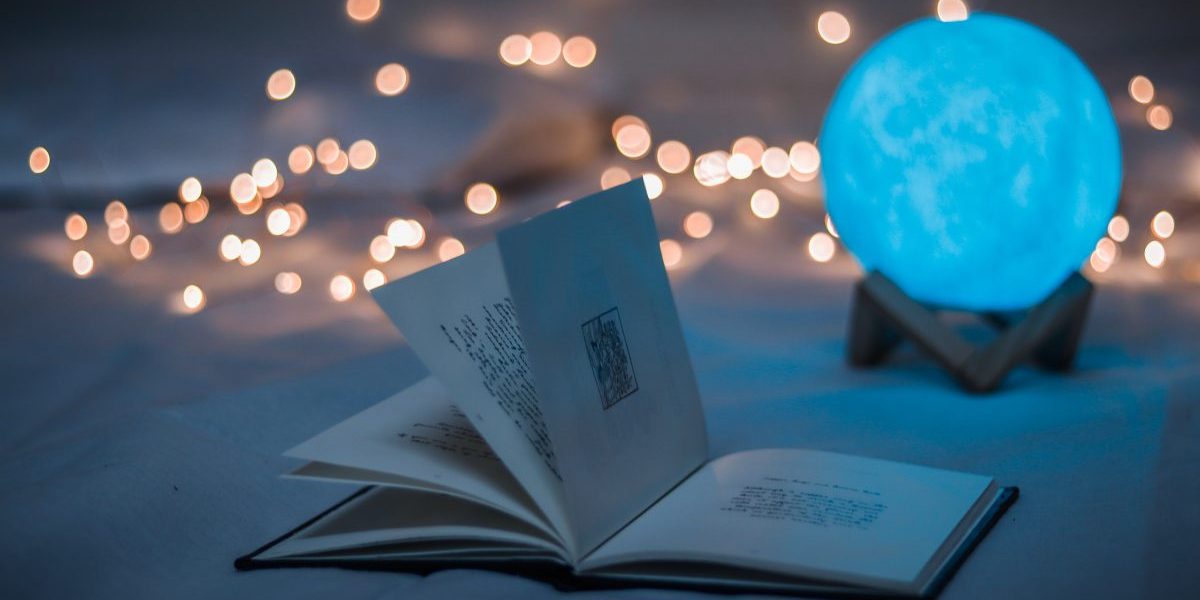 BOOK, LIGHTS, RELAX