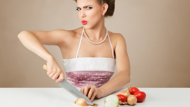 WOMAN IN THE KITCHEN,