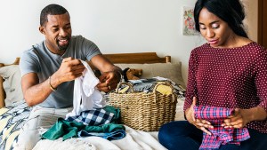 FOLDING LAUNDRY