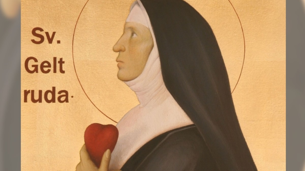 Sainte Gertrude d'Helfta - Sacré Coeur de Jésus