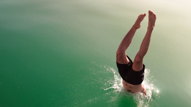 DIVE INTO THE WATER,