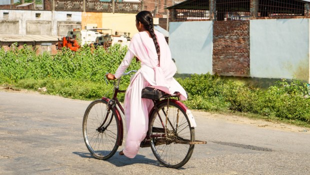 INDIA, GIRL, BIKE