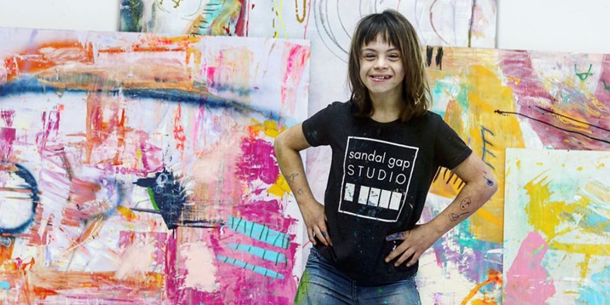 Un Adolescente Con La Sindrome Di Down Stupisce Il Mondo Artistico