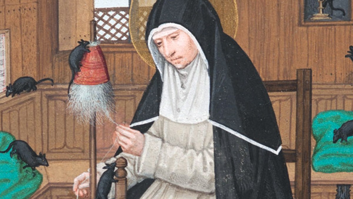 SAINT Gertrude de Nivelles