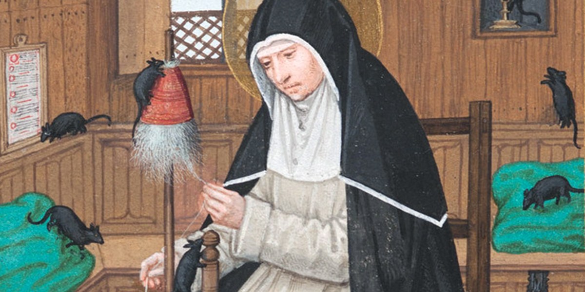 SAINT Gertrude de Nivelles