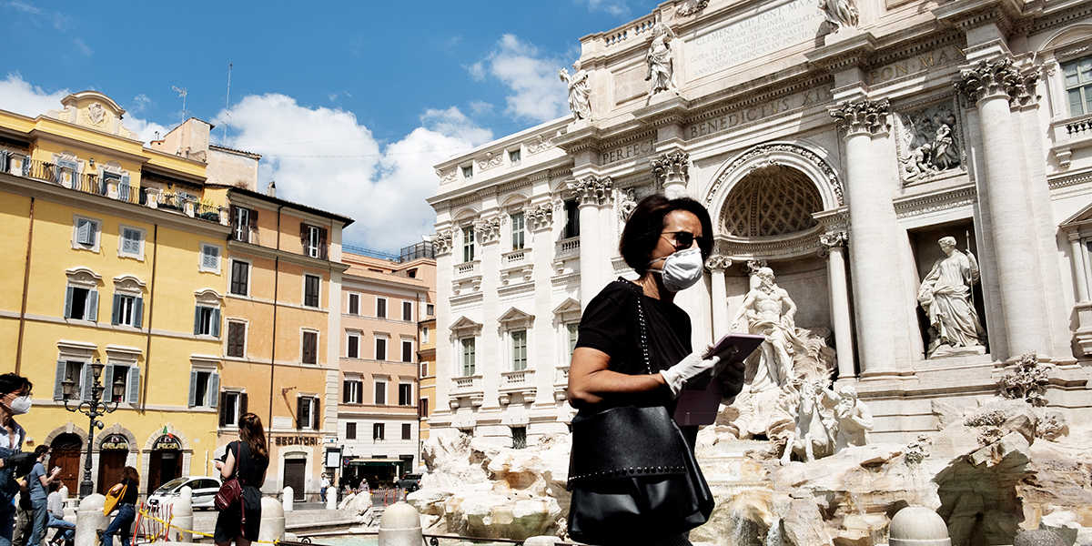 Trevi fountain
