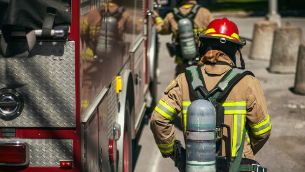 FIRE FIGHTER, EMERGENCY