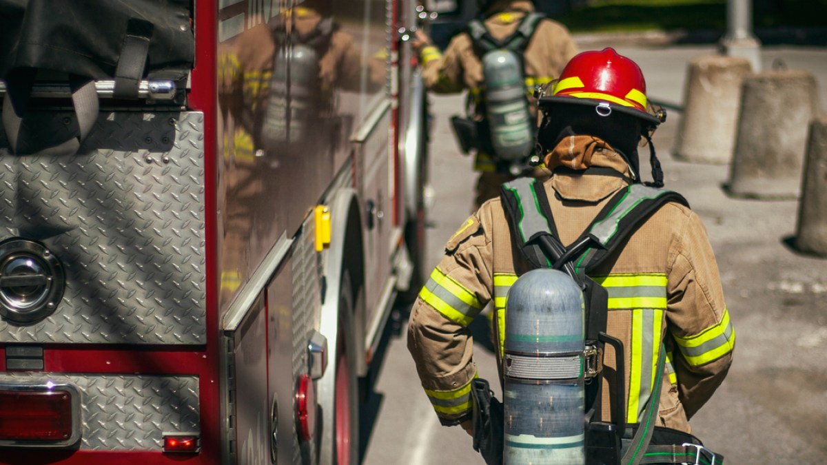 FIRE FIGHTER, EMERGENCY