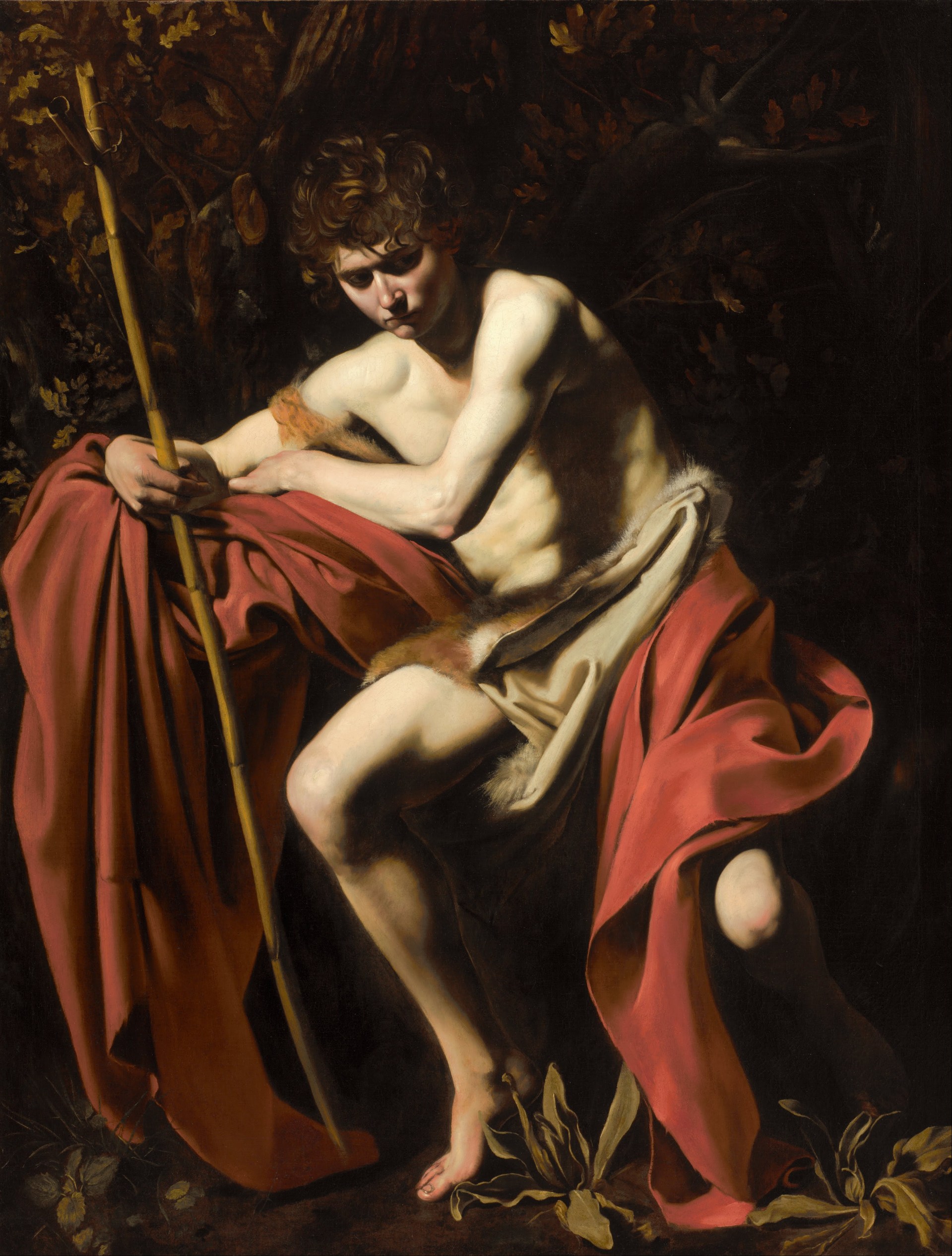 ST John the Baptist; CARAVAGGIO