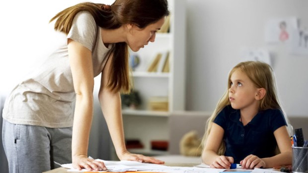 Madre figli controllo