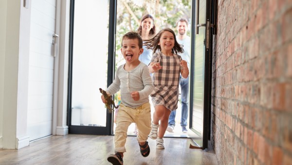 RUNNING, CHILDREN, HOME