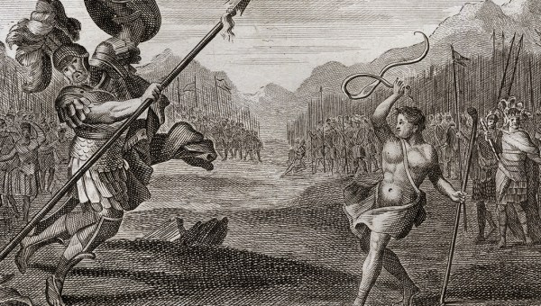 DAVID AND GOLIATH