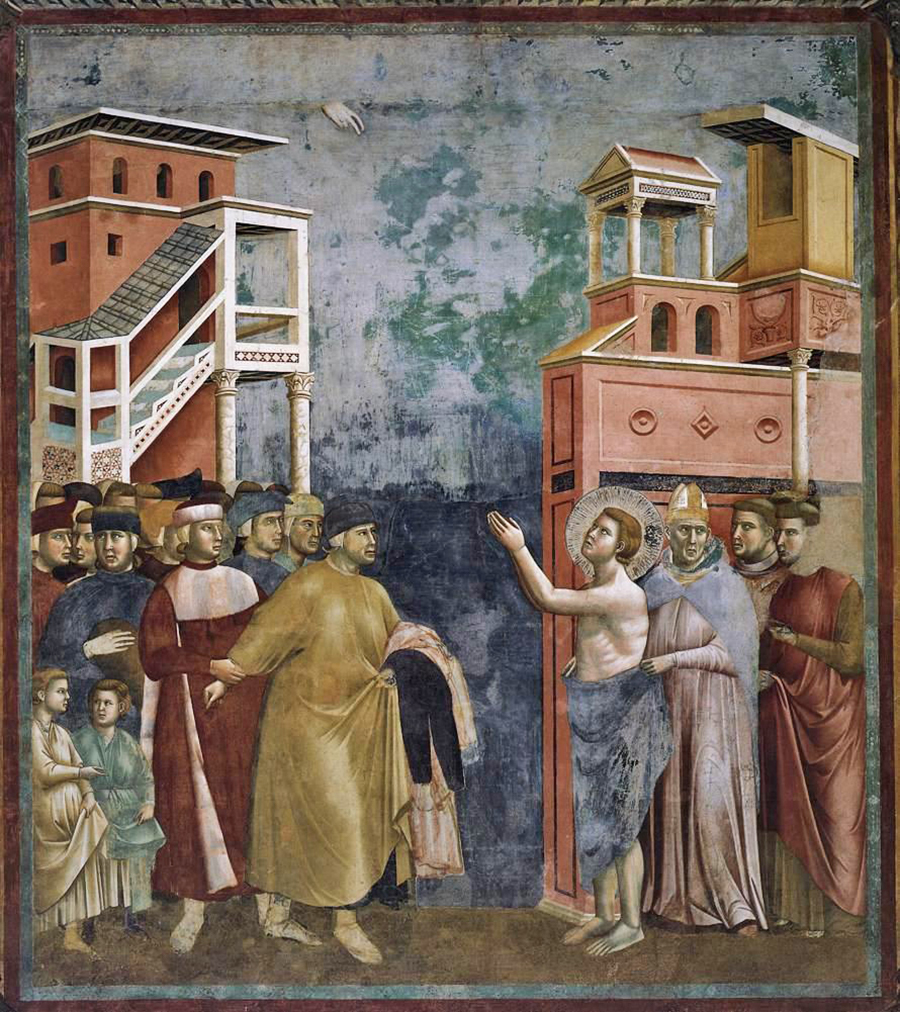 LEGEND OF ST. FRANCIS RENUNCIATION OF WORDLY GOODS
