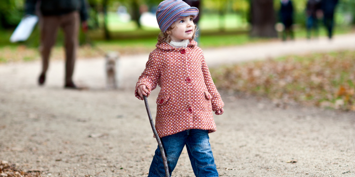 GIRL, WALK, PARK