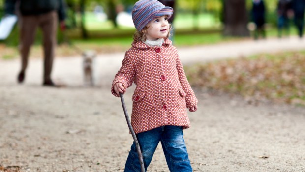 GIRL, WALK, PARK