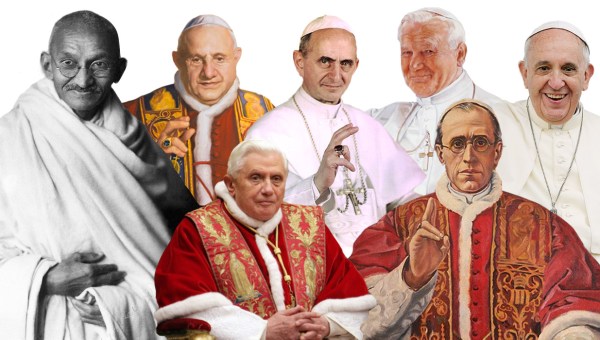 GANDHI+POPES