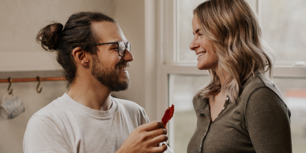 COUPLE, SMILE, LOVE
