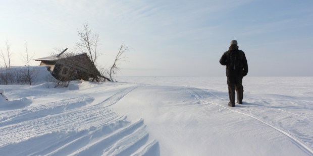 MAN, FROZEN, SIBERIA