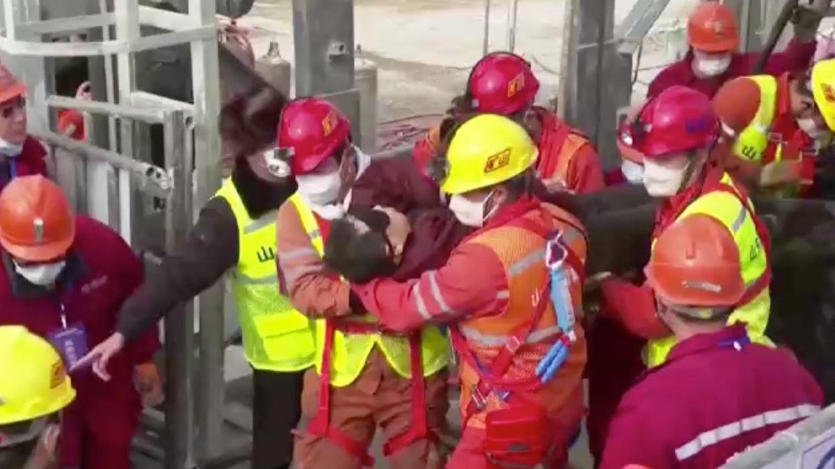 MINERS, CHINA, RESCUE